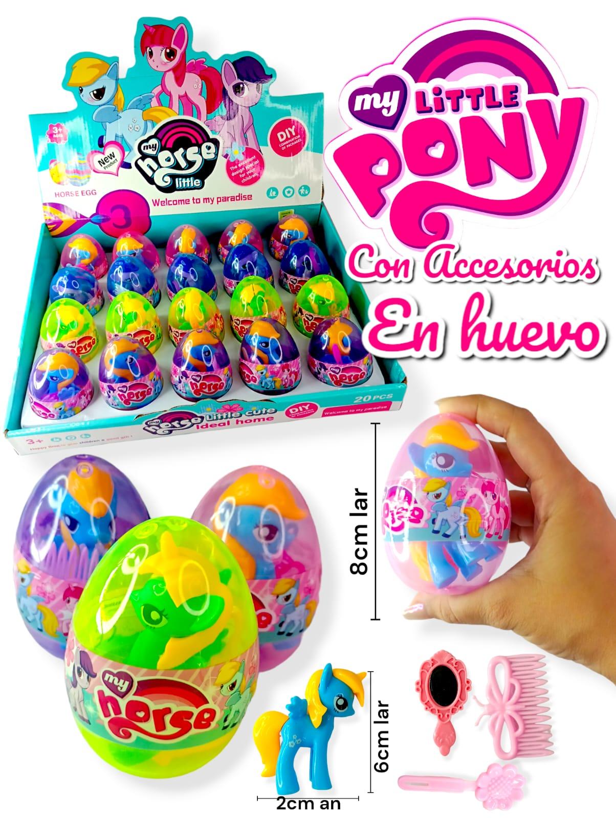 My Little Pony Con Accesorios En Huevo